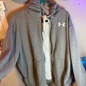 Under armpit zip- up